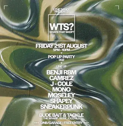 WHATS THAT SHOP? POP UP PARTY