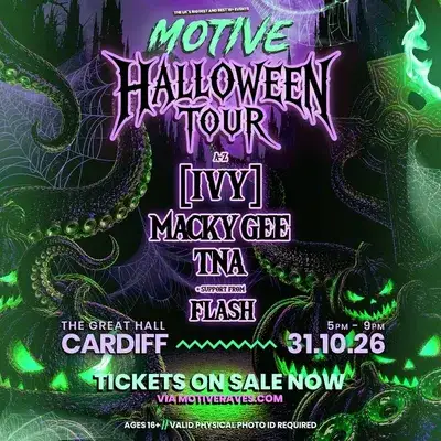 Cardiff 16+ Halloween Rave