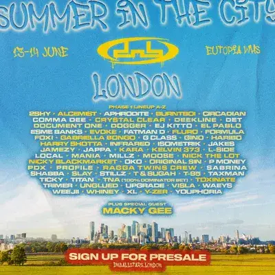 DnB Allstars Summer In The City: London