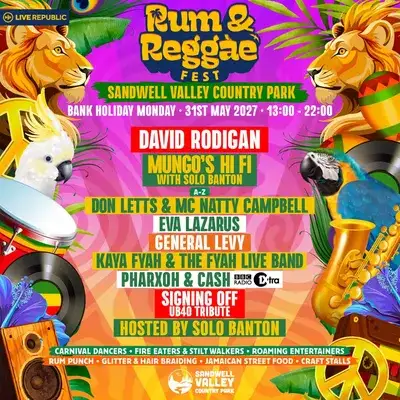 Rum & Reggae Fest | Sandwell Valley Country Park, Birmingham