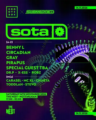 SOTA, Circadian & MORE - Groovebox X Submerged