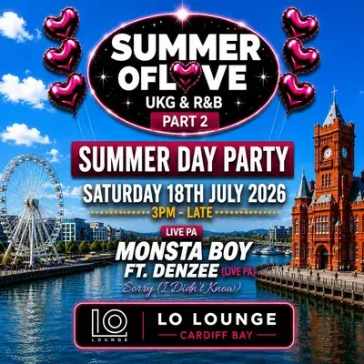 Summer Of Love UKG & R&B Summer Outdoor Day Party Cardiff