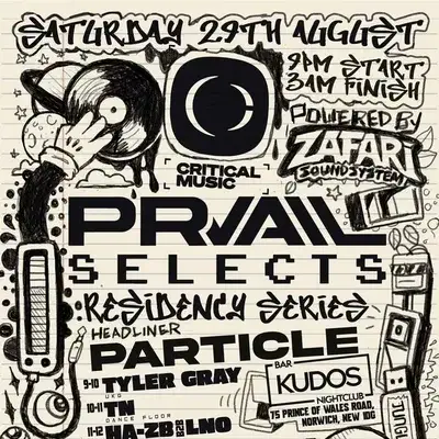 PRVAIL SELECTS: PARTICLE (residency series)