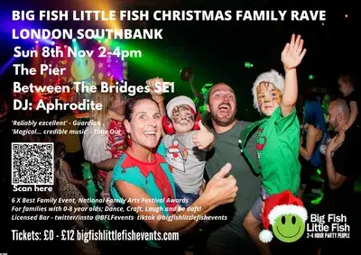 Big Fish Little Fish 'Snow Ball' Family Rave - London Southbank
