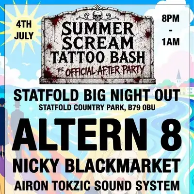 Statfold BIG Night Out @ Summer Scream Tattoo Bash