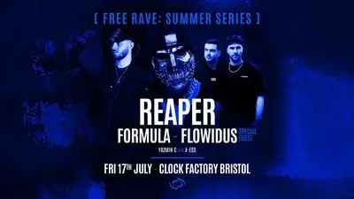 Free Rave Summer Series: Reaper, Formula & Flowidus