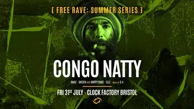 Free Rave Summer Series: Congo Natty