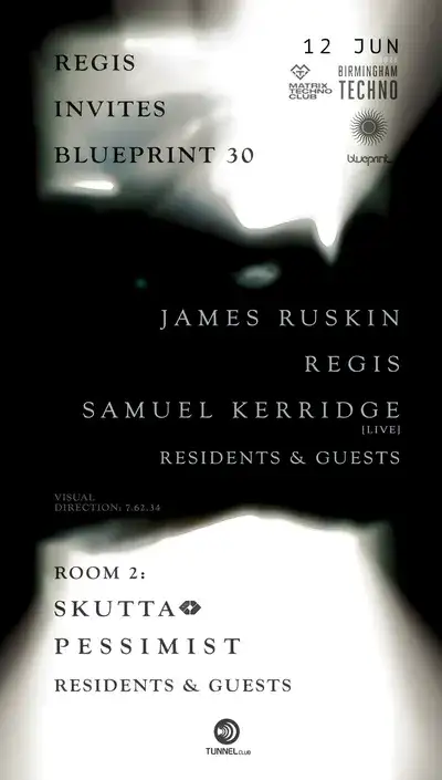 Regis invites Blueprint 30: James Ruskin, Samuel Kerridge (live)