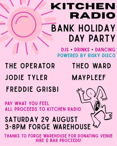 Kitchen Radio Bank Holiday Day Party