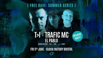 Free Rave Summer Series: T>I + Trafic MC