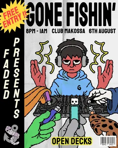 GONE FISHIN' X FADED COMMUNITY OPEN DECKS