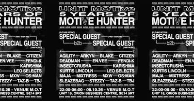 UNIT MOTive: 5 years of Motive Hunter