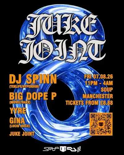 Juke Joint 8th Birthday with DJ Spinn & Big Dope P