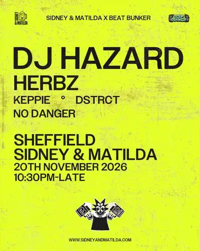 S&M x BB presents: DJ Hazard