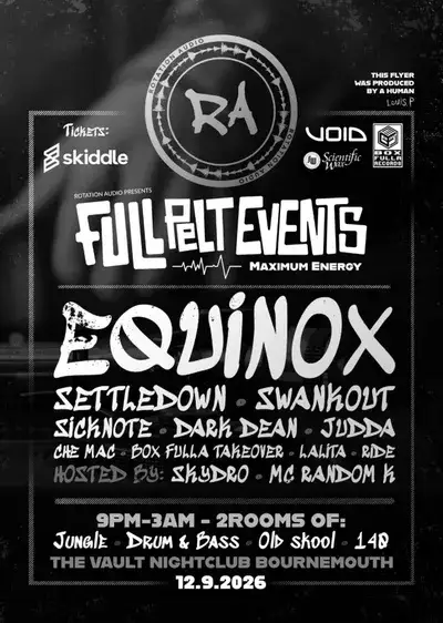 Full Pelt Events presents: Equinox