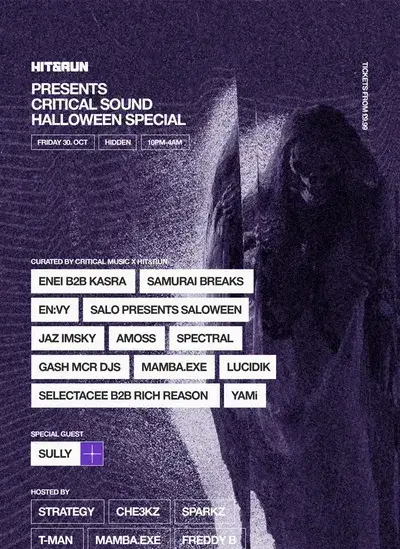 Hit & Run x Critical Sound x GASH MCR: HALLOWEEN SPECIAL