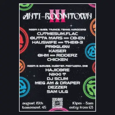 ANTI-BOOMTOWN CLUB NIGHT III