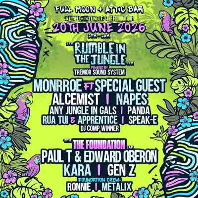 Rumble in the Jungle x The Foundation Yard Party