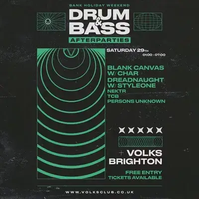 Saturday night - Free Entry DNB Session