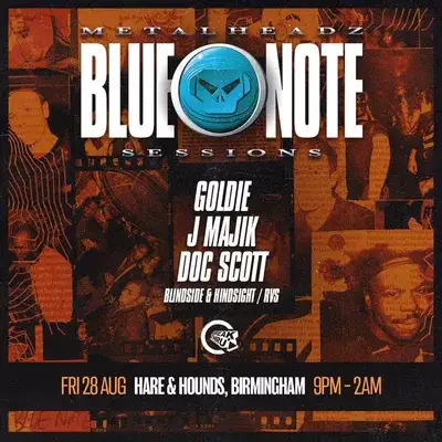 Break Thru - Goldie, Doc Scott, J Majik - Metalheadz Blue Note