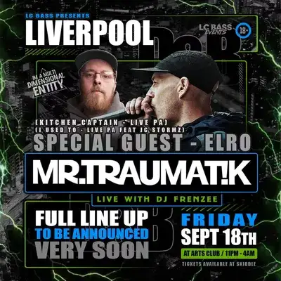 Mr Traumatik tour 2026 ft Elro