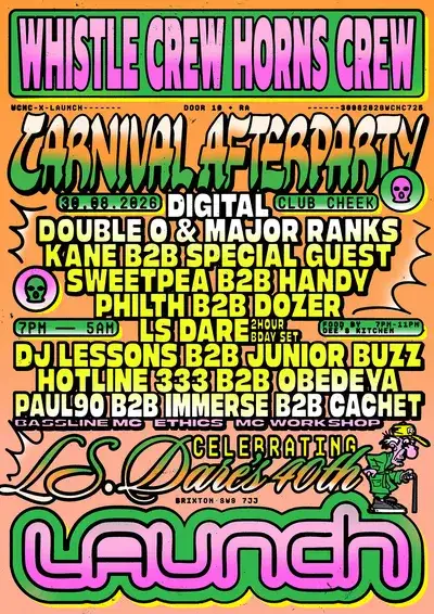 Whistle Crew Horns Crew X Launch Carnival Afterparty