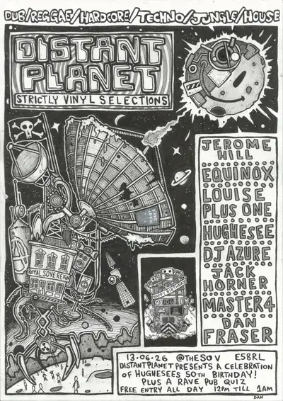 Distant Planet - All-dayer - Free entry