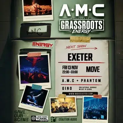 A.M.C + PHANTOM, GINO + more | 13.11.26 | Move Exeter