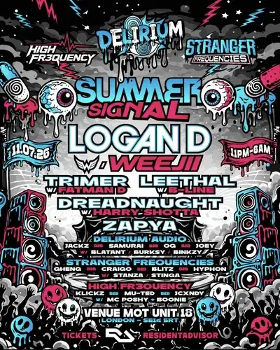 SUMMER SIGNAL: Logan D, Weejii , Harry Shotta, Team Drumz, Trimer, Fatman D, Dreadnaught + MORE