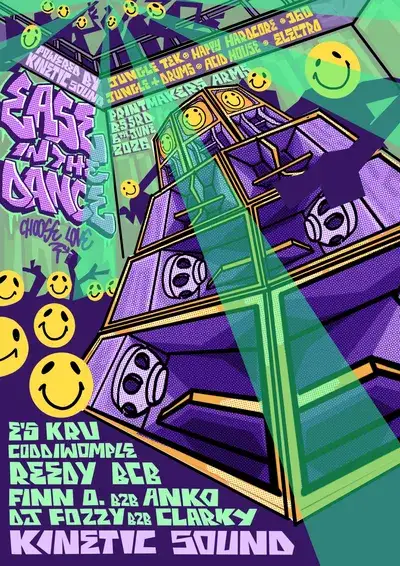 Ease in the Dance: Charity Warehouse Rave