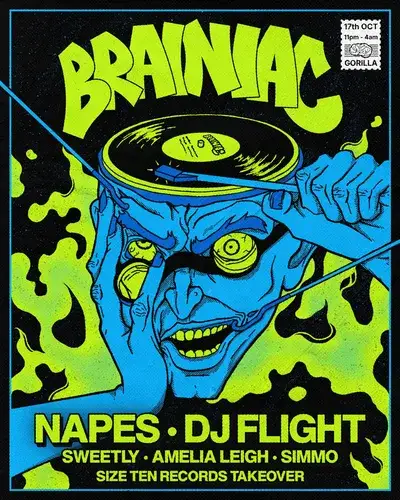 Brainiac presents: Napes & DJ Flight