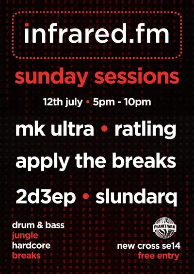 infrared.fm - sunday sessions