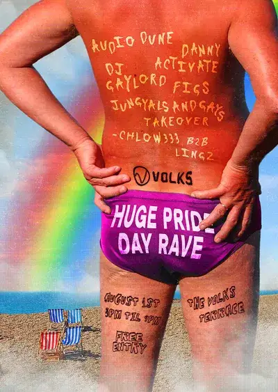 HUGE PRIDE DAY RAVE
