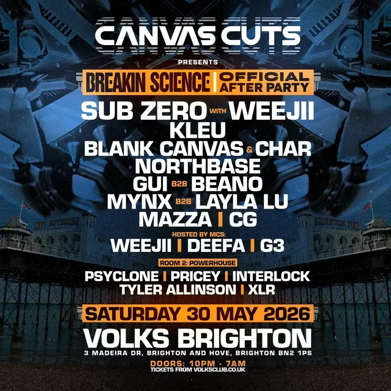 Breakin Science Official After Party - Subzero & Wejii