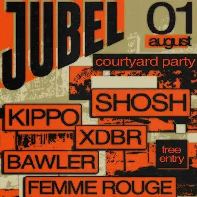 Jubel Yard Party w/ Shosh, Kippo, XDBR & More!