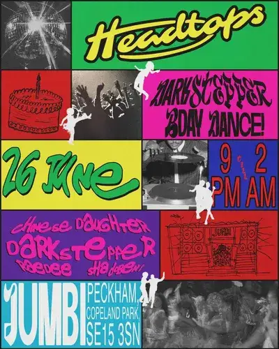 Jumbi Friday Dance: Headtops 012: Darkstepper Bday