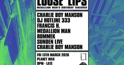 Loose Lips - Medallion Man's birthday takeover