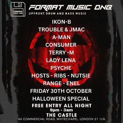 Format Music dnb London Halloween Special Free - Entry