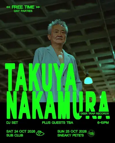 Takuya Nakamura: Free Time - Edinburgh