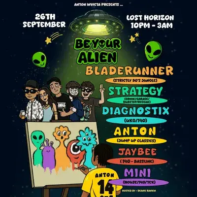 Anton Invicta presents: Be Your Alien #2