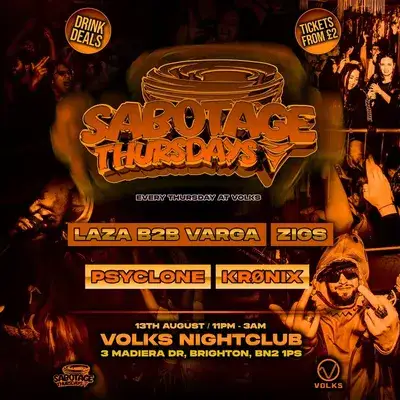 Sabotage Thursdays