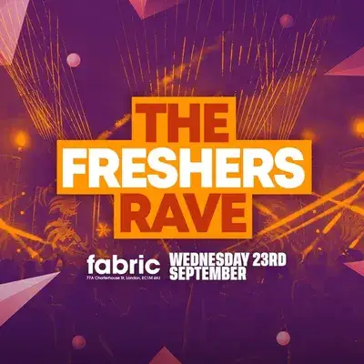 The 2026 Freshers Rave at FABRIC!