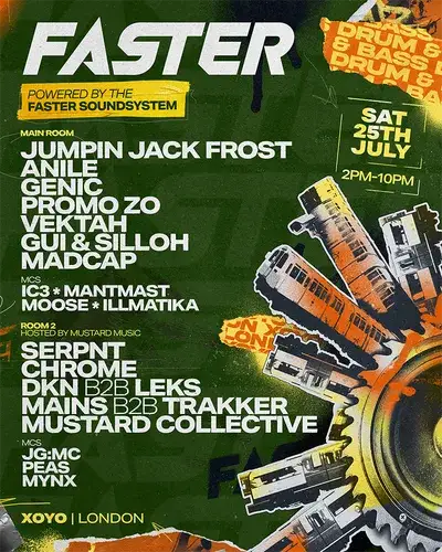 CANCELLED FASTER DnB - XOYO