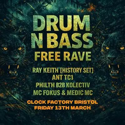 Drum & Bass FREE Rave - Bristol