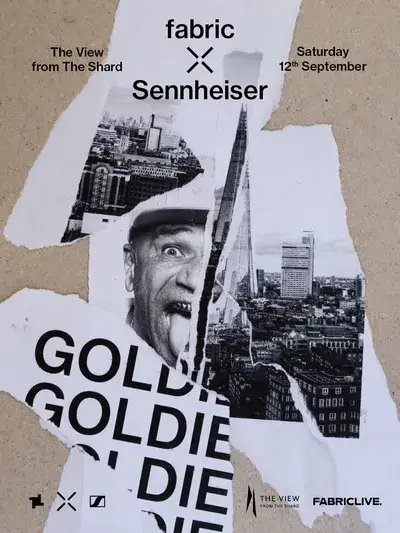 fabric x Sennheiser: Goldie at The View From The Shard