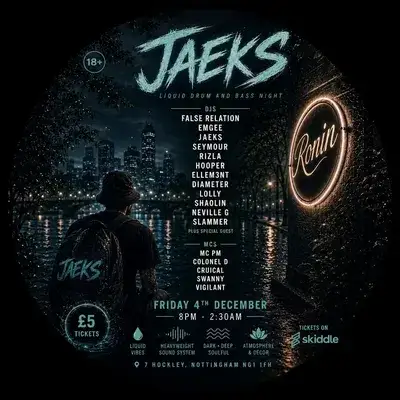 JAEKS Liquid Drum & Bass Night