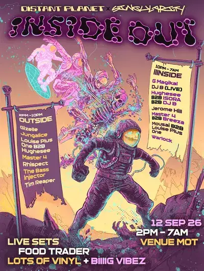 Distant Planet X Singularity UK: Inside Out