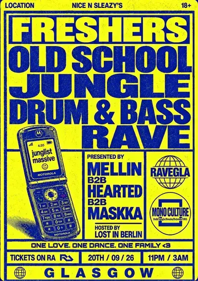 OLD SCHOOL JUNGLE / DNB RAVE - FRESHERS