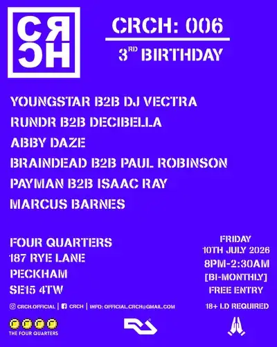 CRCH:006 - 3RD BIRTHDAY
