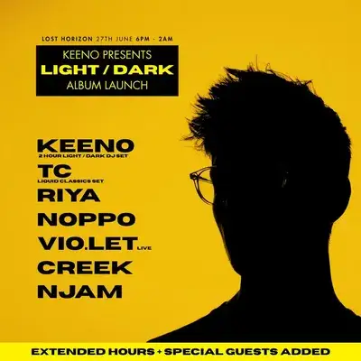 Keeno Presents: LIGHT / DARK Album Launch